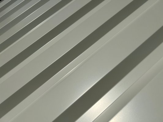 Polyester Beschichtung 25µm bei Trapezblechen - Polyester Beschichtung 25µm bei Trapezblechen