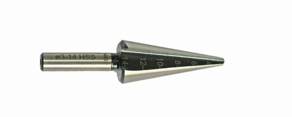 Kegelbohrer HSS 3 - 14 mm
