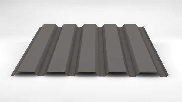 Trapezblech W-35/1035 LA-WAND 0,50-RAL 9007 / graualuminium