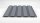 Trapezblech W-35/1035 LA-WAND 0,63-RAL 9006 / weißaluminium