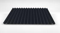 Wellblech W-1/1064 LA-WAND 0,63 mm-RAL 7016 / anthrazitgrau