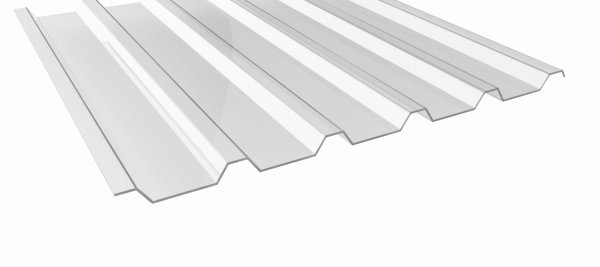 Lichtplatten - Trapez 207/35 - 1,50mm / PVC-Bio Line